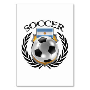 Numeração De Mesa Argentina Futebol 2016 Fan Gear