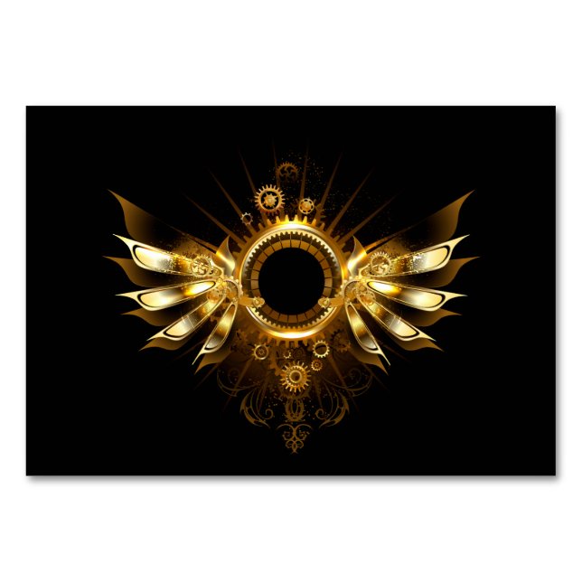 Numeração De Mesa Asas de vapor (Frente)