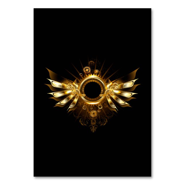 Numeração De Mesa Asas de vapor (Frente)