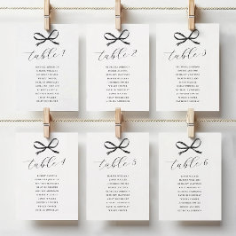 Numeração De Mesa Assento de Casamento de Arco Negro