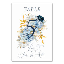 Azul, Azul, Floral Dourado