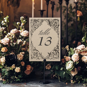 Numeração De Mesa Bat Vitoriano até Casamento Negro e Castanho da Mo