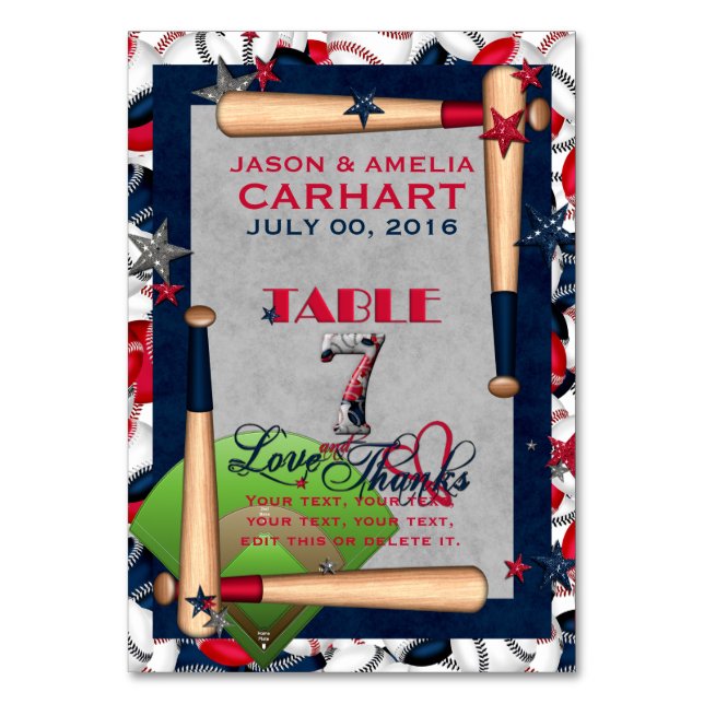 Numeração De Mesa BB Placas de Mesa Numeradas 7-PERSONALIZADAS (Frente)