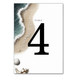 Numeração De Mesa Beach Vibe