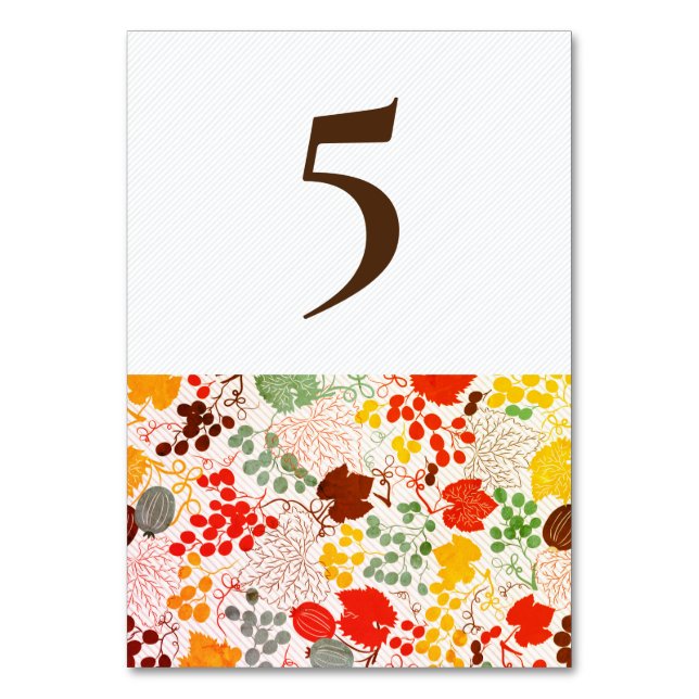 Numeração De Mesa Beijo Francês Flores de Uva Doce de Morango Casame (Frente)