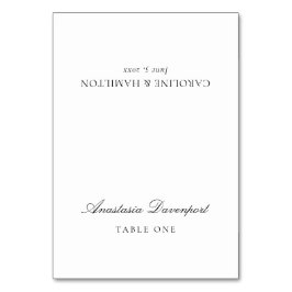 Numeração De Mesa Bethany Miller Place Card