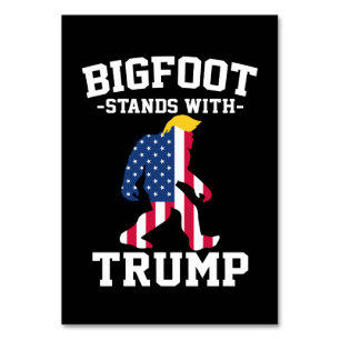 Numeração De Mesa Bigfoot Com Eleições Trump 2024