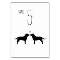 Black Labrador Retrievers Dogs Recepção de casamen