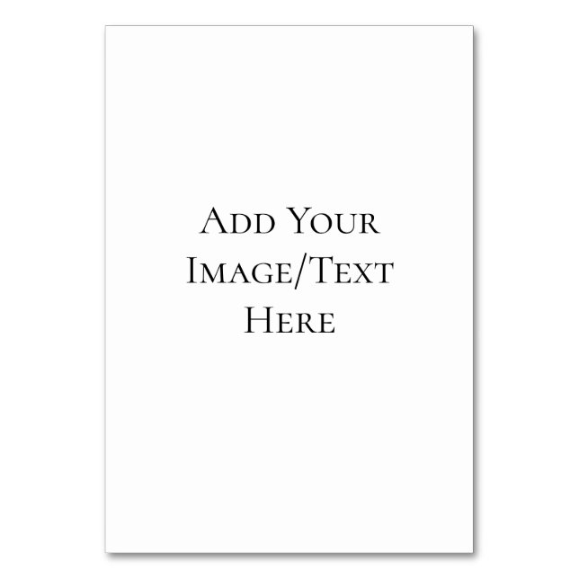 Numeração De Mesa Blank Wedding Templates | Elegant Customizable  (Frente)