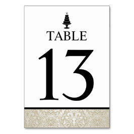 Numeração De Mesa Bolo de Casamento