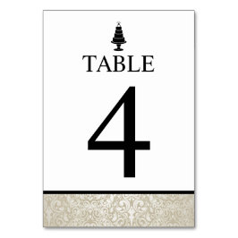 Numeração De Mesa Bolo de Casamento