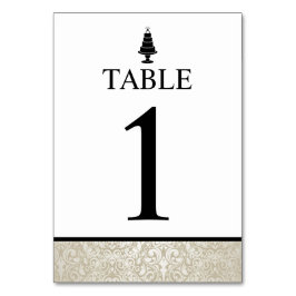Numeração De Mesa Bolo de Casamento