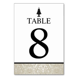 Numeração De Mesa Bolo de Casamento