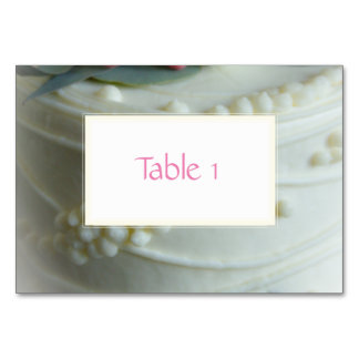 Numeração De Mesa Bolo de Casamento