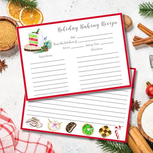 Numeração De Mesa Bolo de Natal com Aquarela Troca de Férias de Baki (Criador carregado)
