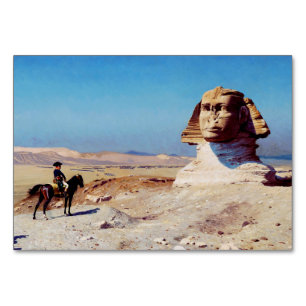 Numeração De Mesa Bonaparte Diante da Esfinge por Jean-Leon Gerome