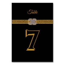 Broche Elegante com Brilho Dourado Preto