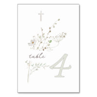 buquê de flores silvestres delicadas Baptism n 4