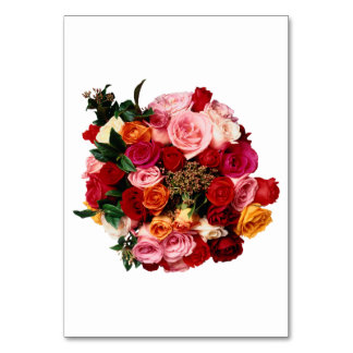 Numeração De Mesa Buquê nobre