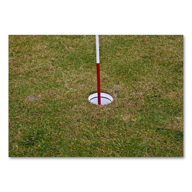 Numeração De Mesa Buraco de golfe (Frente)