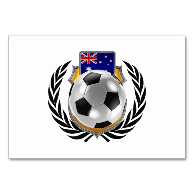 Numeração De Mesa Campeões de Futebol da Austrália (Frente)