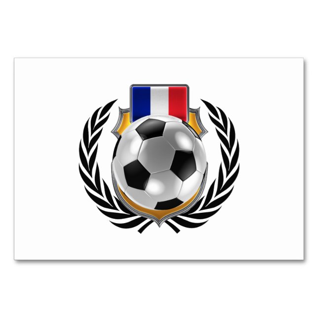 Numeração De Mesa Campeões de Futebol da França (Frente)