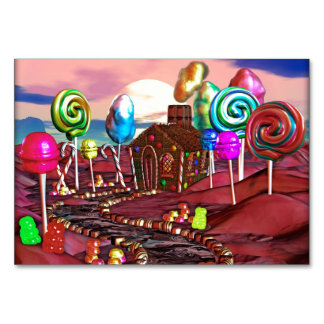 Numeração De Mesa Candyland