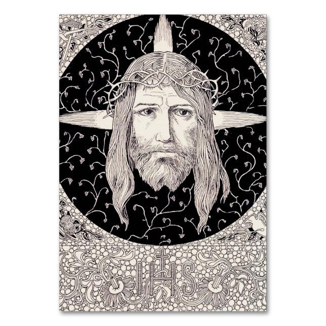 Numeração De Mesa Caro Santo de Jesus Cristo (Frente)