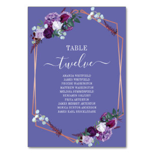 Numeração De Mesa Cartaz De Assento De Casamento De Frame Dourado De