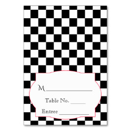 Numeração De Mesa Cartaz Rockabilly Hearts and Rosa Place