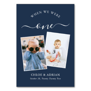 Numeração De Mesa Casal de Fotos Através dos Anos Casamento Moderno