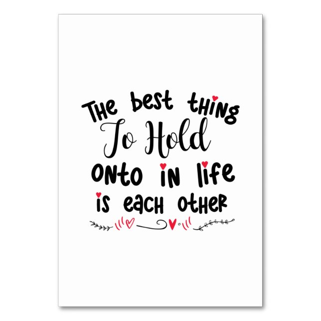 Numeração De Mesa Casal Deu A Melhor Coisa A Seguir (Frente)