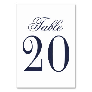 Numeração De Mesa Casamento Azul Marinho Náutico