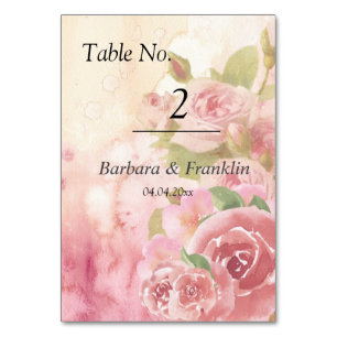 Numeração De Mesa Casamento Botânico Rosa Blush