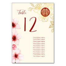 Casamento Chinês de Cherry Blossoms