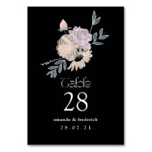 Casamento das Flores de Aquarela Moderna