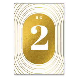 Numeração De Mesa Casamento de Arch Minimalista Moderno Branco e Dou