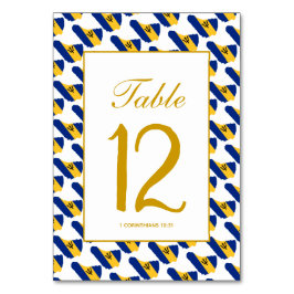 Numeração De Mesa Casamento de Celebração de Banquet BARBADOS