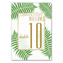 Numeração De Mesa Casamento de Elegante Na moda Bracken