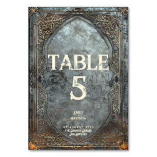 Numeração De Mesa Casamento de Fantasia de Splendor Anão