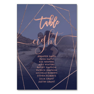 Numeração De Mesa Casamento de marinho de terrário com script modern