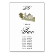 Casamento de Monograma Tradicional com Igreja de C