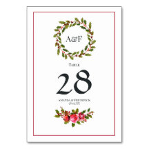 Casamento de Natal entre Elegant Holly e Ivy