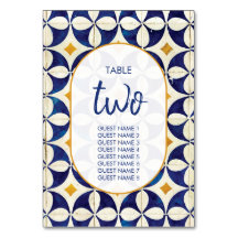 Casamento de Padrão Português Azul e Amarelo