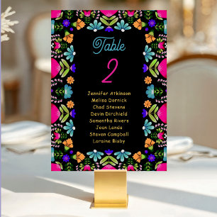 Numeração De Mesa Casamento elegante de fiesta