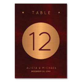 Numeração De Mesa Casamento elegante de ouro de burlu de luxo