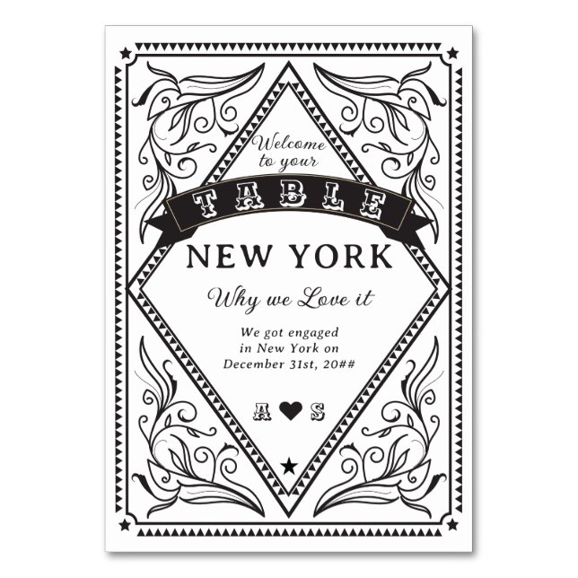 Numeração De Mesa Casamento Floral da Rússia Ocidental (Frente)