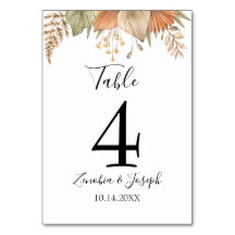 Casamento Floral Mínimo Leaf Boho