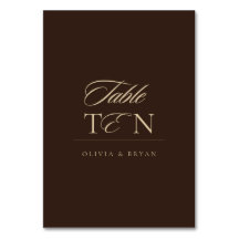 Casamento Luxuoso Moderno Mocha Chocolate