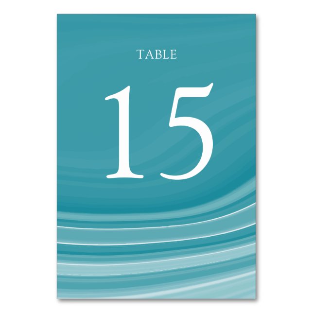 Numeração De Mesa Casamento Luxury Marble (Frente)